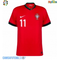 Camisa de time de futebol Portugal Joao Felix #11 Replicas 1º Equipamento Europeu 2024 Manga Curta